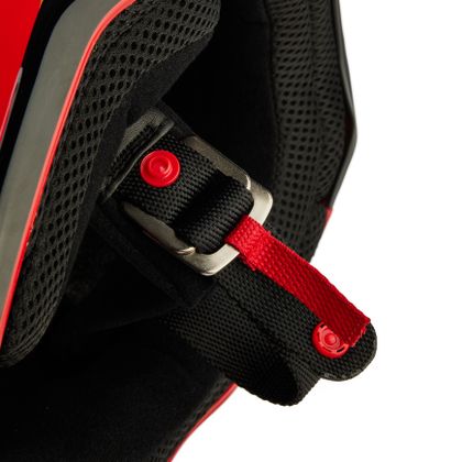 Fox KID V1 BALLAST Cross helmet - Red / White