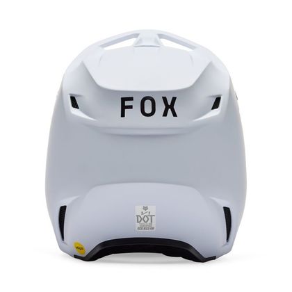 Casque cross Fox ENFANT V1 MATTE - Blanc