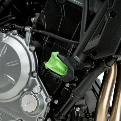 Protección motor Puig para protección de motor R19 universal - Verde