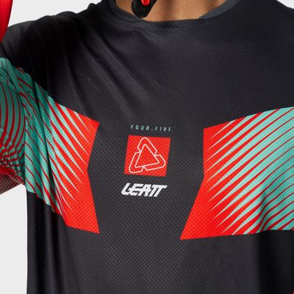 Leatt 4.5 LITE HATCHED 2027 Crossshirt - Rood / Zwart