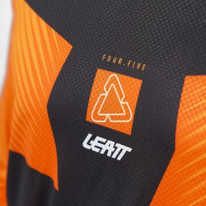 Leatt 4.5 LITE HATCHED 2027 Cross trøje - Orange / Sort