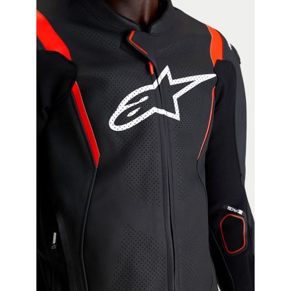 Combinaison Alpinestars MISSILE V3 2 PIECES - TECH-AIR® COMPATIBLE - Noir / Rouge