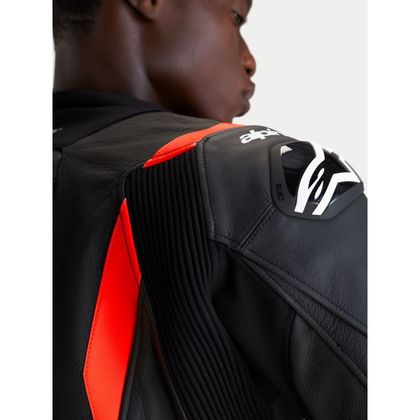 Combinaison Alpinestars MISSILE V3 2 PIECES - TECH-AIR® COMPATIBLE - Noir / Rouge