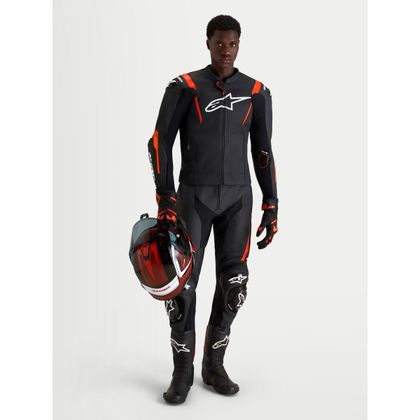 Combinaison Alpinestars MISSILE V3 2 PIECES - TECH-AIR® COMPATIBLE - Noir / Rouge