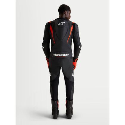Combinaison Alpinestars MISSILE V3 2 PIECES - TECH-AIR® COMPATIBLE - Noir / Rouge