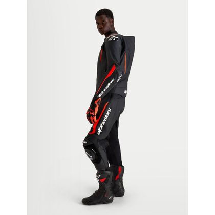 Combinaison Alpinestars MISSILE V3 2 PIECES - TECH-AIR® COMPATIBLE - Noir / Rouge