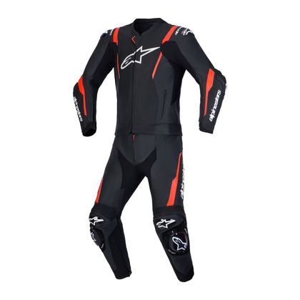 Combinaison Alpinestars MISSILE V3 2 PIECES - TECH-AIR® COMPATIBLE - Noir / Rouge Ref : AP4322 