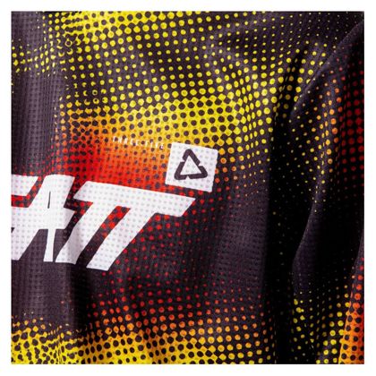 Tenue cross Leatt 3.5 RIDE KIT MAILLOT+PANTALON JUNIOR LEOPARD 2027 - Jaune / Noir