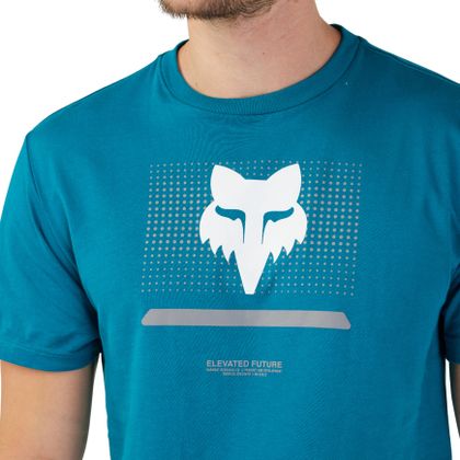 T-Shirt manches courtes Fox OPTICAL - Bleu / Noir