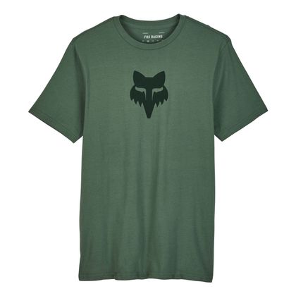 Camiseta de manga corta Fox FOX HEAD - Verde Ref : FX4255 