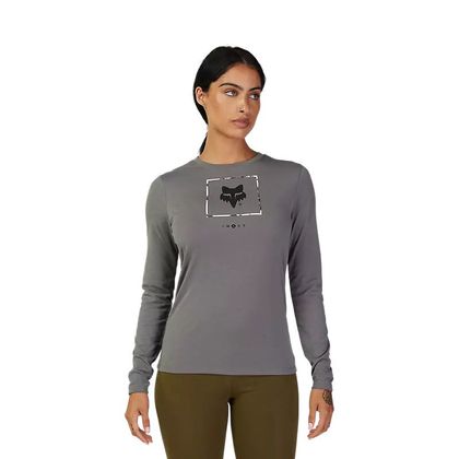 Maglietta maniche lunghe Fox WOMEN ATLAS - Grigio