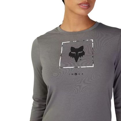 Maglietta maniche lunghe Fox WOMEN ATLAS - Grigio