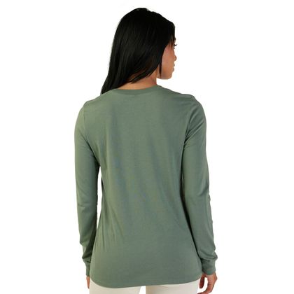 T-shirt manches longues Fox WOMEN INORGANIC - Vert