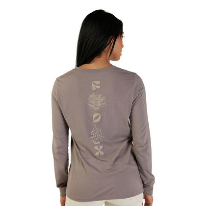 Fox WOMEN SENSORY T-Shirt mit langen Ärmeln - Braun