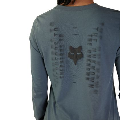 Fox WOMEN FADED OUT T-Shirt mit langen Ärmeln - Grau