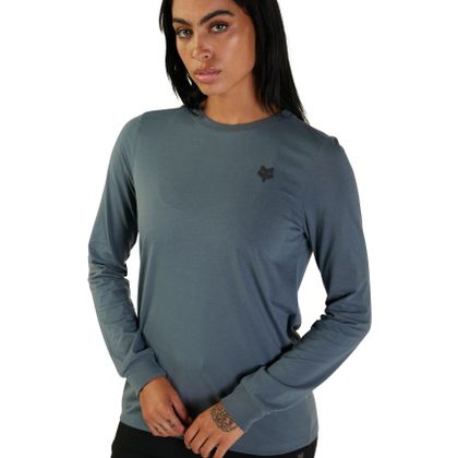 Fox WOMEN FADED OUT T-Shirt mit langen Ärmeln - Grau