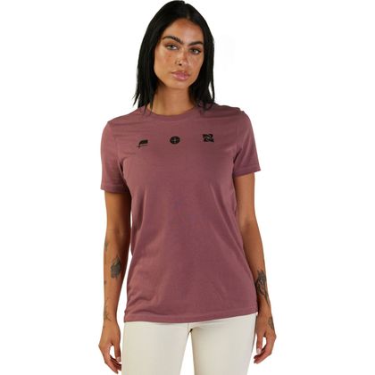 T-Shirt manches courtes Fox WOMEN SENSORY Ref : FX4312 