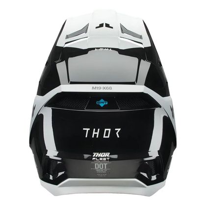 Thor FLEET - STORM - CHILDREN 2025 Cross helmet - Black / White