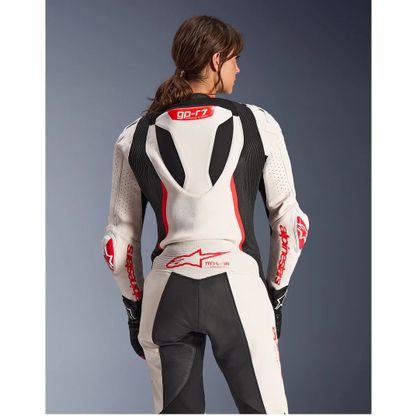 Alpinestars STELLA GP-R7 1 PIECE Motorcycle suit - White / Red