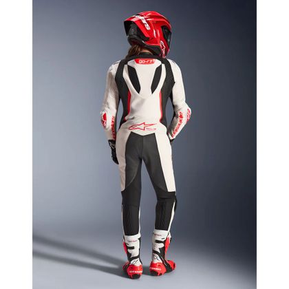 Alpinestars STELLA GP-R7 1 PIECE Motorcycle suit - White / Red