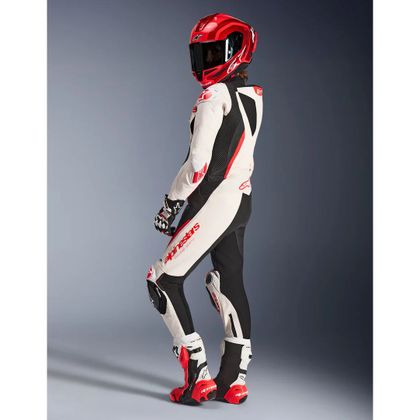 Alpinestars STELLA GP-R7 1 PIECE Motorcycle suit - White / Red