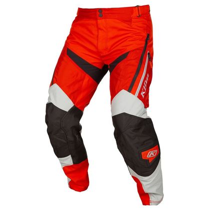 Pantalon enduro KLIM DAKAR IN-THE-BOOT 2023 - Blanc / Rouge Ref : KLI0379 