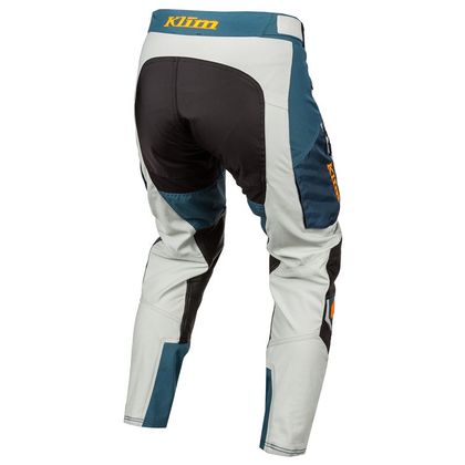 pantaloni enduro KLIM DAKAR IN-THE-BOOT 2023 - Blu / Arancione