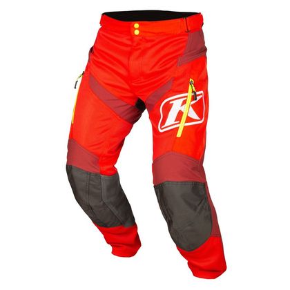 pantalones de enduro KLIM MOJAVE ITB 2023 - Gris / Rojo Ref : KLI0382 