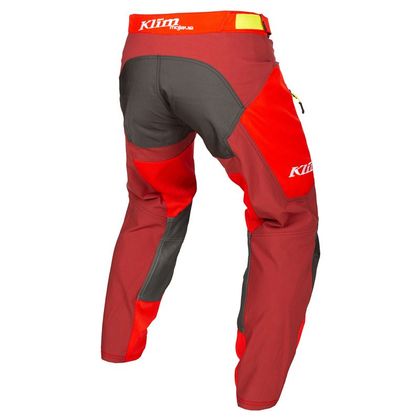 pantalones de enduro KLIM MOJAVE ITB 2023 - Gris / Rojo