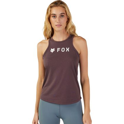 T-Shirt manches courtes Fox WOMEN ABSOLUTE TECH - Violet / Blanc Ref : FX4322 