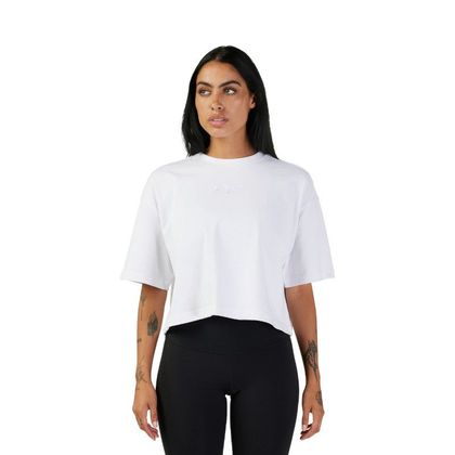 Fox WORDMARK WOMEN Short-sleeved T-Shirt - White Ref : FX6460 