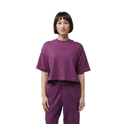 T-Shirt manches courtes Fox WORDMARK CROP FEMME