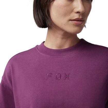 T-Shirt manches courtes Fox WORDMARK CROP FEMME