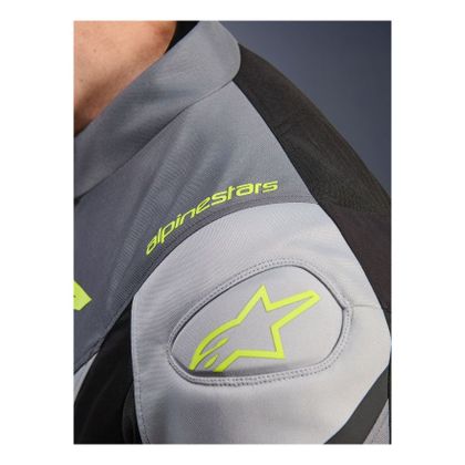 Blouson Moto Alpinestars T-JAWS V4 WATERPROOF - Noir / Gris