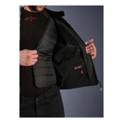 Blouson Moto Alpinestars T-JAWS V4 WATERPROOF - Noir / Gris