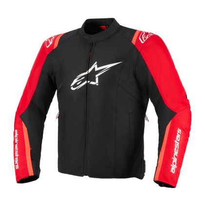 Blouson Moto Alpinestars T-SPS V2 WATERPROOF - Noir / Rouge Ref : AP3585 