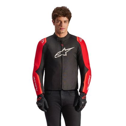 Blouson Moto Alpinestars T-SPS V2 WATERPROOF - Noir / Rouge