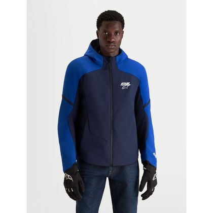 Alpinestars AEROSHELL WATERPROOF Motorjas - Blauw