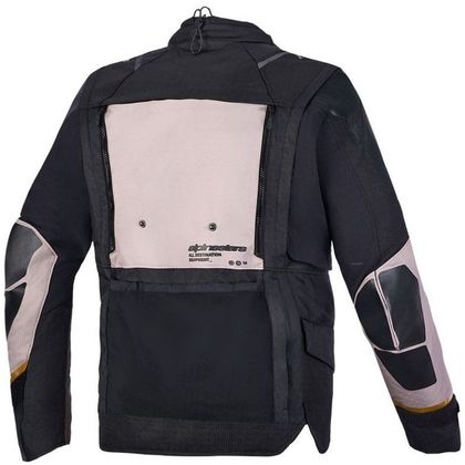 Alpinestars HALO V2 DRYSTAR® - TECH-AIR® COMPATIBELE Motorjas - Wit / Bruin