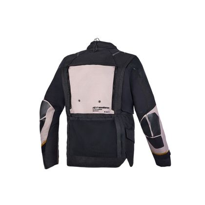Blouson Moto Alpinestars HALO V2 DRYSTAR® - TECH-AIR® COMPATIBLE - Blanc / Marron
