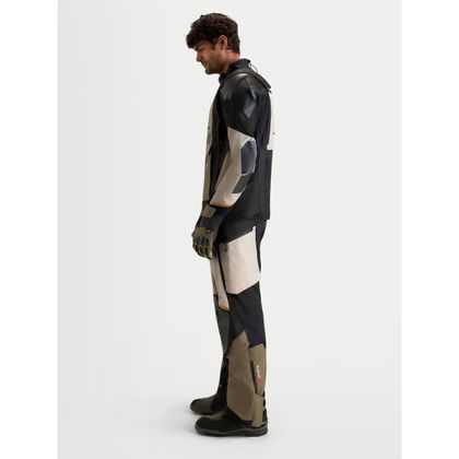Blouson Moto Alpinestars HALO V2 DRYSTAR® - TECH-AIR® COMPATIBLE - Blanc / Marron