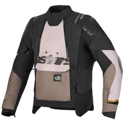Alpinestars HALO V2 DRYSTAR® - TECH-AIR® COMPATIBELE Motorjas - Wit / Bruin Ref: AP4362 