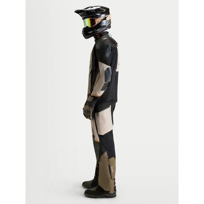 Blouson Moto Alpinestars HALO V2 DRYSTAR® - TECH-AIR® COMPATIBLE - Blanc / Marron