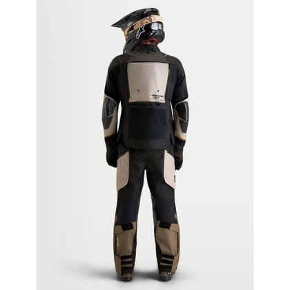 Blouson Moto Alpinestars HALO V2 DRYSTAR® - TECH-AIR® COMPATIBLE - Blanc / Marron