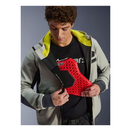 Alpinestars MOBLAST WATERPROOF Motorbike Jacket - Grey / Grey