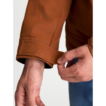 Veste Moto Alpinestars MUSTANG WATERPROOF® - Marron