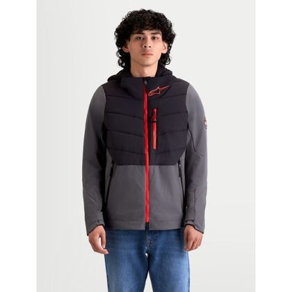 Motorcykeljacka Alpinestars THERMA-TECH WATERPROOF® - Svart / Grå
