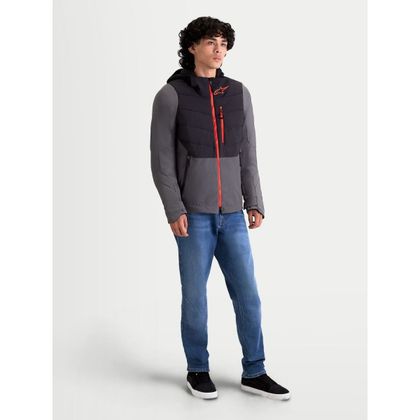 Motorcykeljacka Alpinestars THERMA-TECH WATERPROOF® - Svart / Grå