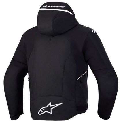 Bunda na motorku Alpinestars ZACA WATERPROOF V2 - Černá / Bílá