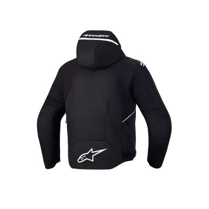Blouson Moto Alpinestars ZACA WATERPROOF V2 - Noir / Blanc